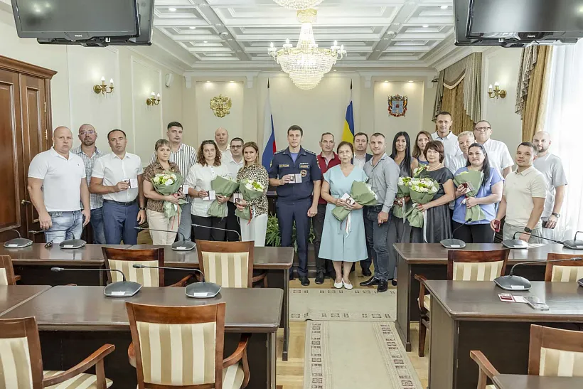 На&nbsp;Дону впервые вручили награды почетным донорам региона
