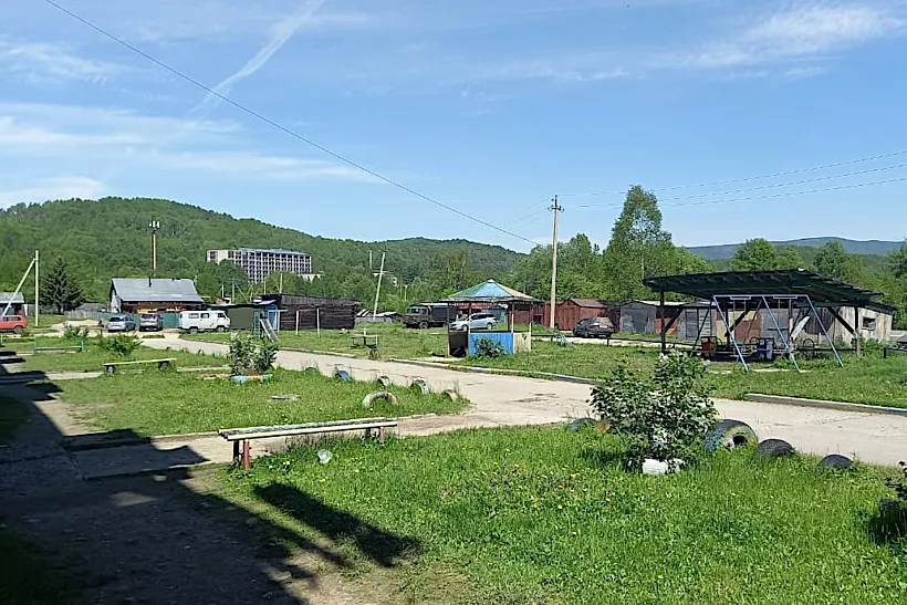 ﻿В Облученском районе Еврейской АО оборудуют детскую площадку