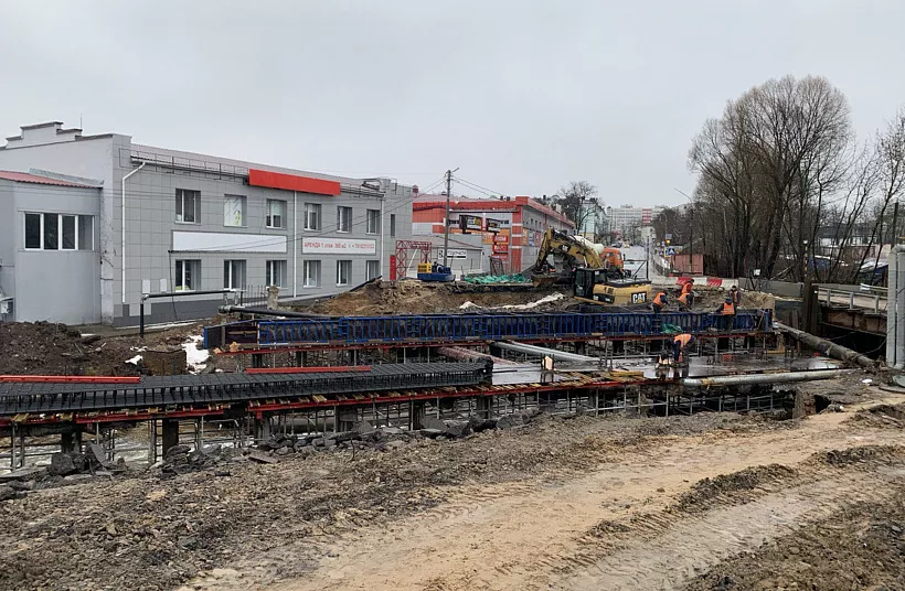 В&nbsp;городе Клинцы Брянской области продолжается капремонт моста