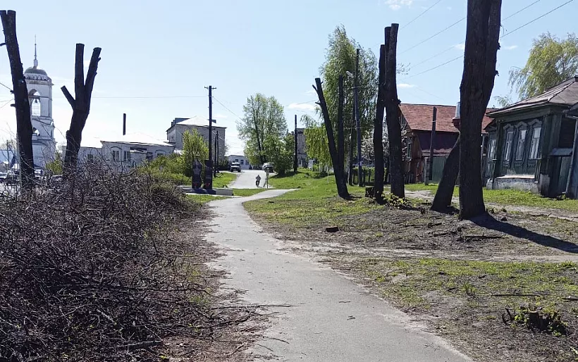Сквер в&nbsp;поселке Мстёра Владимирской области обновят до&nbsp;начала июля