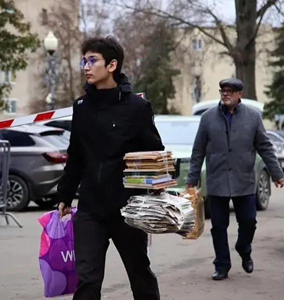 В&nbsp;Воскресенске прошла экологическая акция по&nbsp;сбору макулатуры