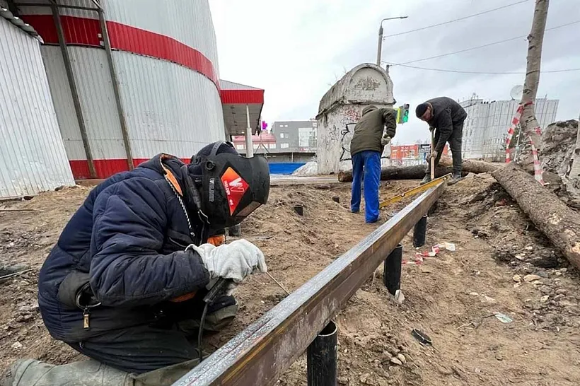 В&nbsp;Архангельске возобновили благоустройство шести общественных территорий