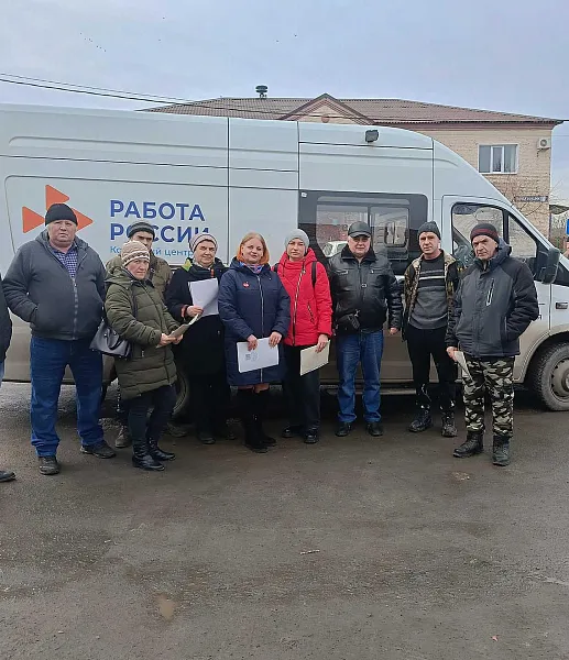 Село Ливенка на&nbsp;Белгородчине посетил мобильный офис кадрового центра