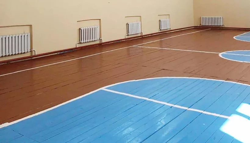 В&nbsp;школе башкирского села Утяганово отремонтировали спортзал