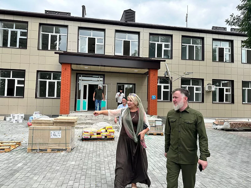 В&nbsp;школе № 1&nbsp;села Старые Атаги в&nbsp;Чеченской Республике завершается капремонт