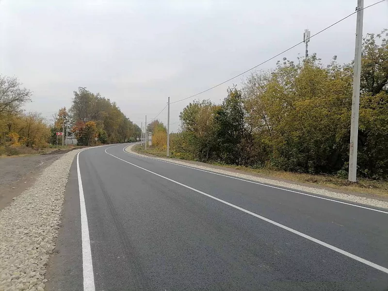 В&nbsp;Тульской области улучшили участок трассы Волово&nbsp;&mdash; Баскаково&nbsp;&mdash; Панарино