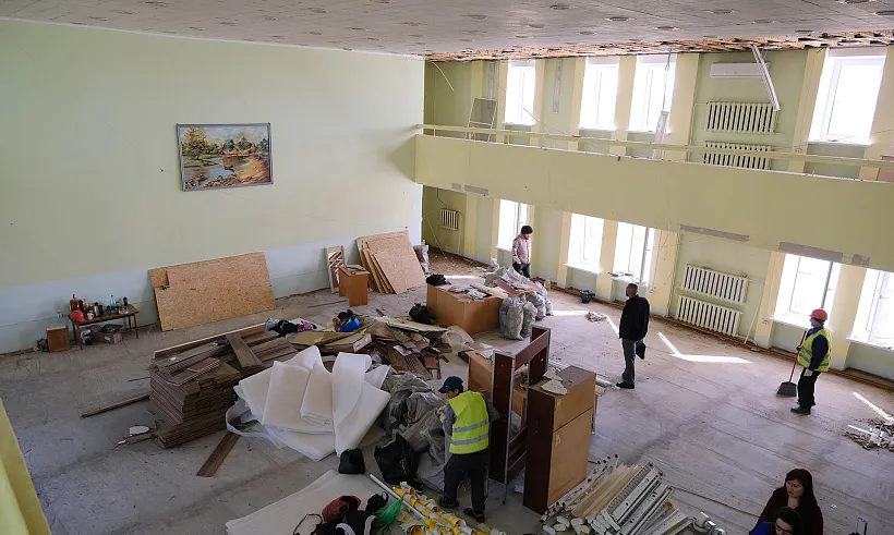 В&nbsp;селе Началово в&nbsp;Астраханской области начался ремонт библиотеки