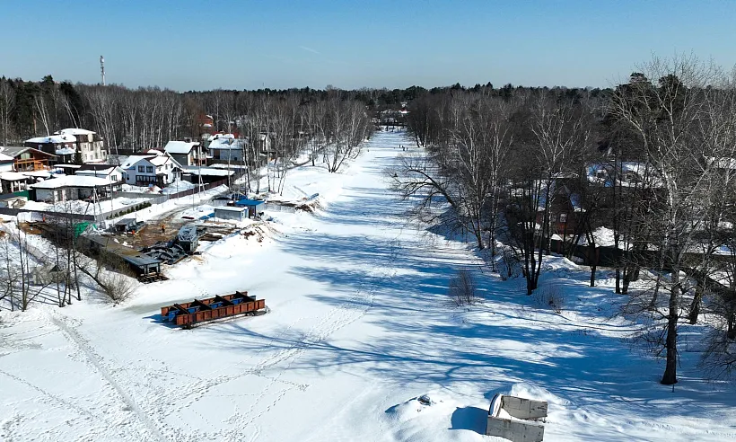 В&nbsp;подмосковных Люберцах построят пешеходный мост через Малаховское озеро