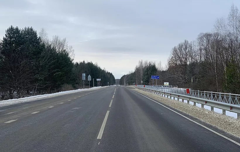 В&nbsp;Тамбовской области отремонтировали участок трассы Моршанск&nbsp;&mdash; Пичаево