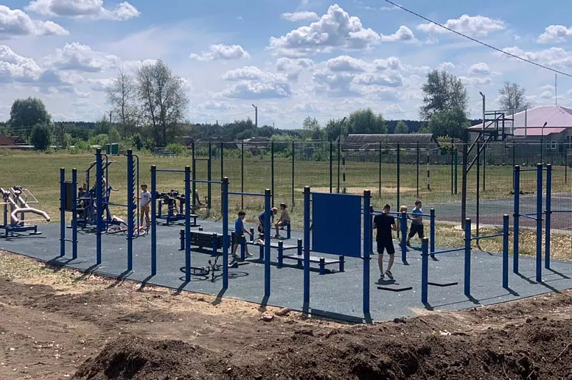 В&nbsp;поселке Строитель Тамбовской области появилась площадка ГТО