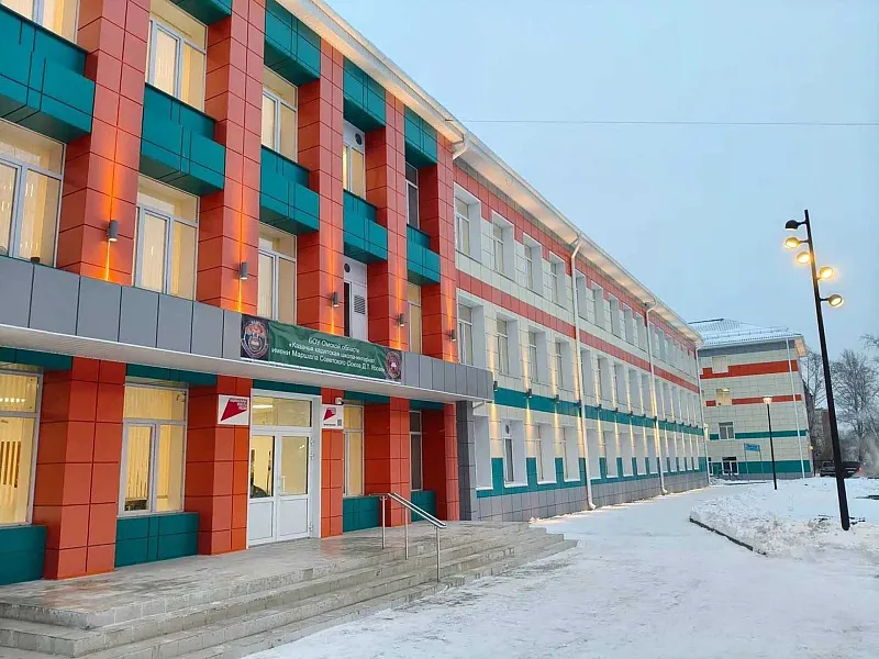 В&nbsp;Омске отремонтировали кадетскую школу-интернат имени Дмитрия Язова