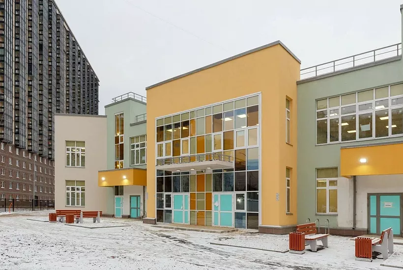 В&nbsp;Приморском районе Санкт-Петербурга построили современный детский сад