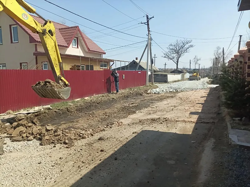 В&nbsp;городе Артёме в&nbsp;Приморье начался ремонт двух улиц
