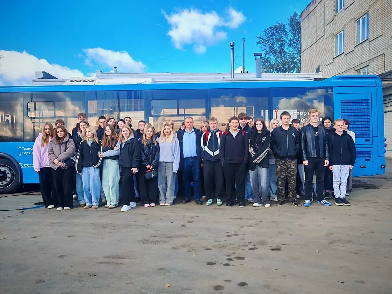 Тверские студенты посетили местное автотранспортное предприятие