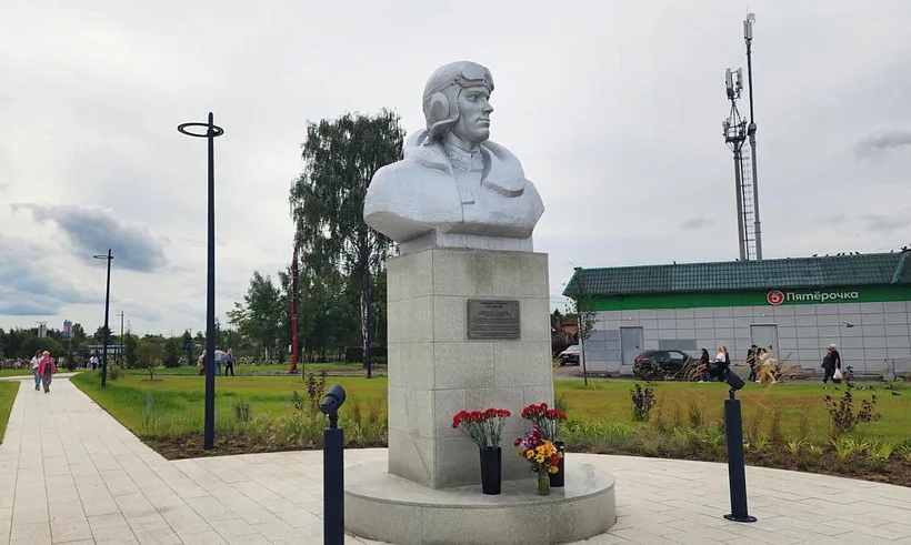 В&nbsp;подмосковном Павловском Посаде благоустроили парк имени летчика Потапова
