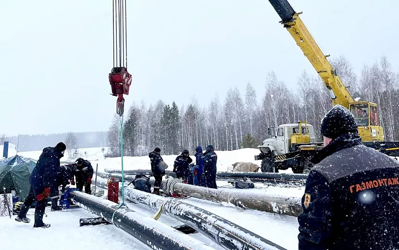 В&nbsp;Свердловской области строительство газопровода идет с&nbsp;опережением графика