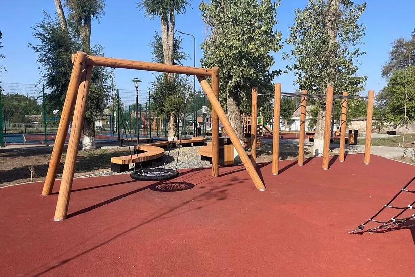 В&nbsp;Егорлыкском районе Ростовской области благоустроили два пространства