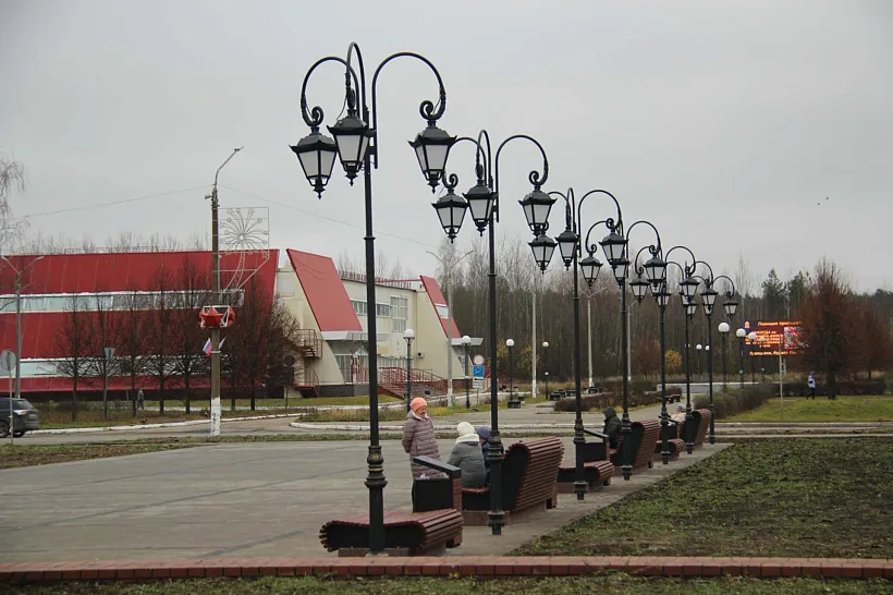 В&nbsp;городе Радужном Владимирской области благоустроили Торговую площадь