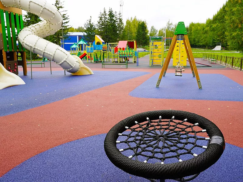 В&nbsp;Юрге Кемеровской области открыли игровую площадку для&nbsp;детей