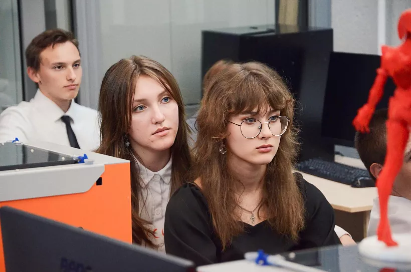 Учащиеся одной из&nbsp;школ Новосибирска побывали в&nbsp;&laquo;Кванториуме&raquo;