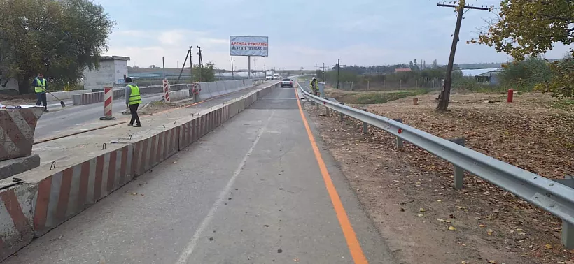 В&nbsp;Крыму завершается ремонт моста на&nbsp;дороге Саки&nbsp;&mdash; Орловка