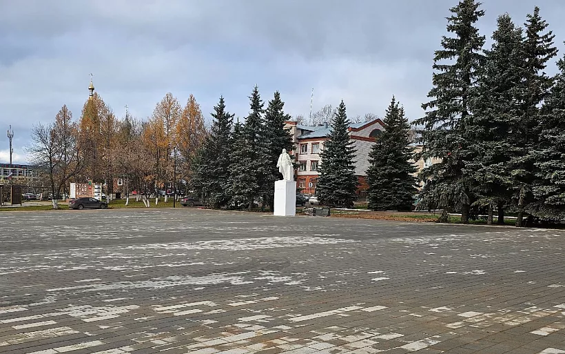 В&nbsp;Удмуртии обновили центральную площадь поселка Игра