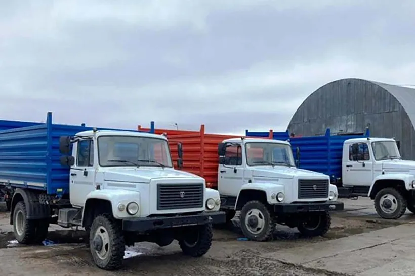 Лесопожарный центр Архангельской области получил три новых автомобиля ГАЗ