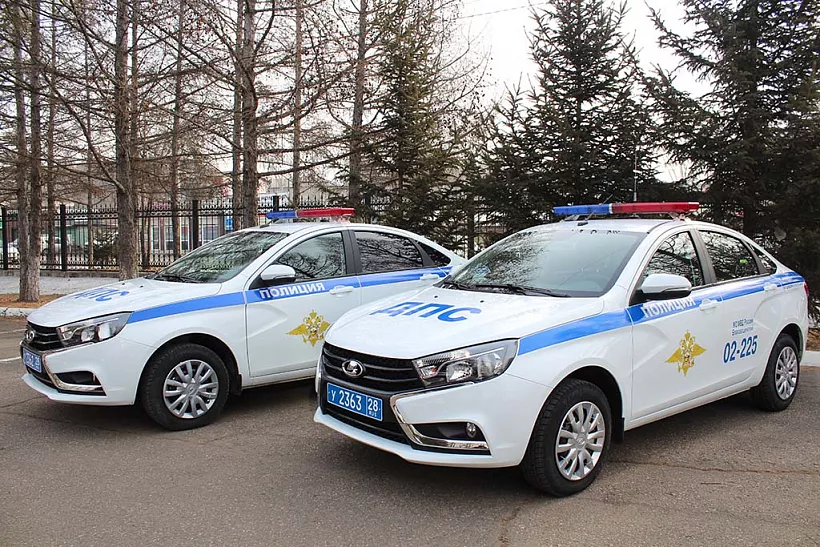 Более 60&nbsp;новых патрульных автомобилей поступило в&nbsp;Амурскую область