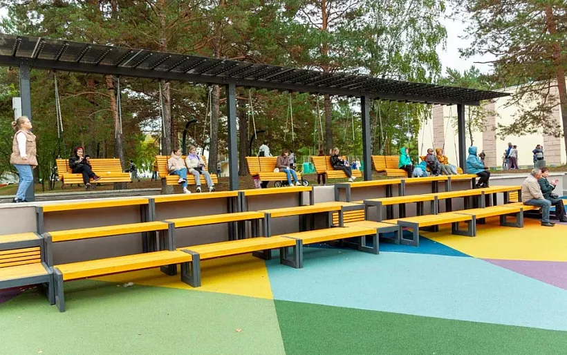 В&nbsp;Зеленогорске Красноярского края создали новый сквер