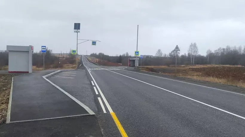 В&nbsp;Пермском крае отремонтировали участок дороги Оса&nbsp;&mdash; Чернушка