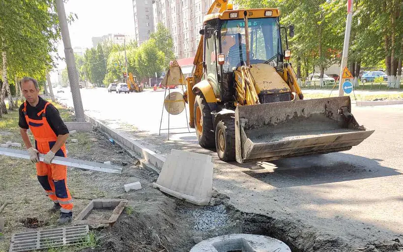 В&nbsp;Тюмени продолжают ремонтировать автомобильные дороги
