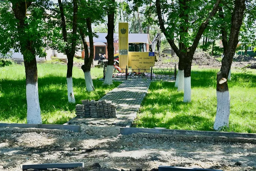В&nbsp;центре станицы Суздальской на&nbsp;Кубани благоустроят общественную территорию