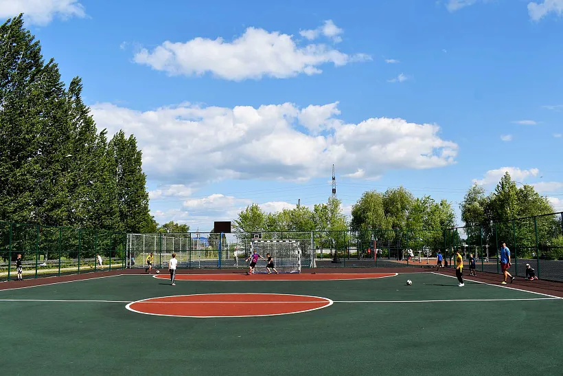 В&nbsp;городе Кинель Самарской области благоустроили две площадки