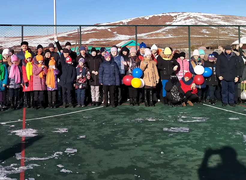 Новая спортплощадка открыта в&nbsp;селе Харашибирь в&nbsp;Бурятии