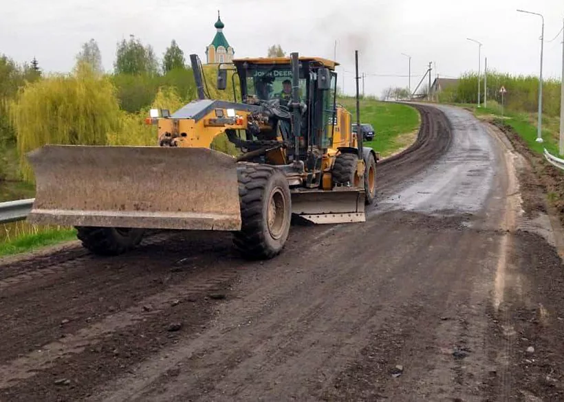 В&nbsp;Белгородской области начался ремонт подъездной дороги к&nbsp;селу Курасовка