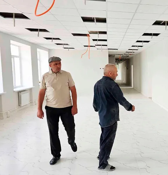 В&nbsp;станице Суворовской на&nbsp;Ставрополье завершают капремонт школы