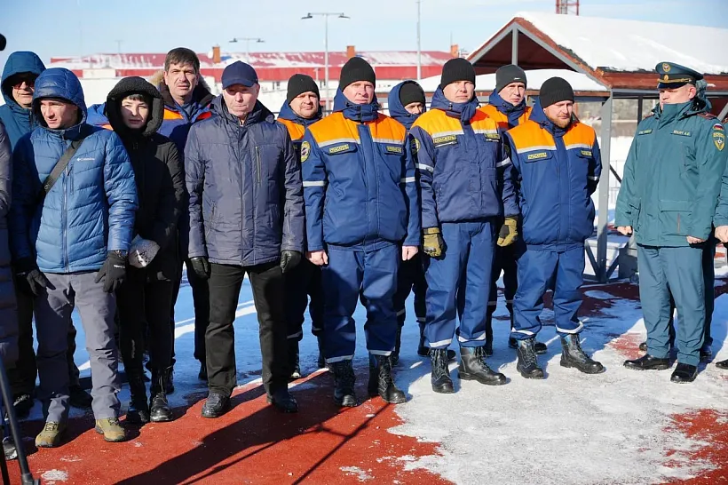 В&nbsp;селе Глебовском на&nbsp;Кубани открылась площадка пожарно-прикладного спорта