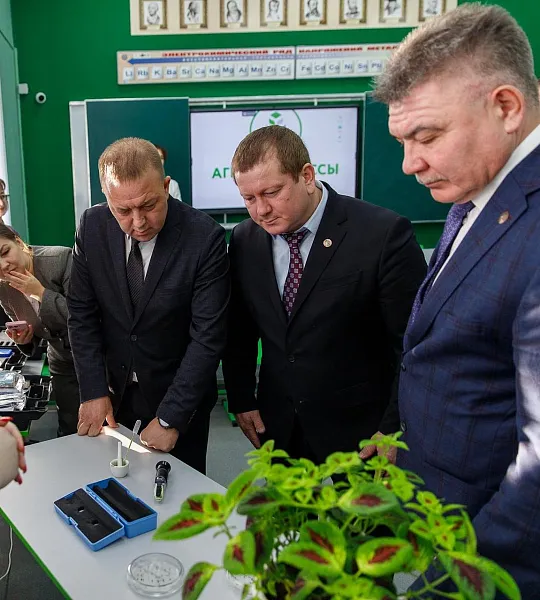 В&nbsp;школе № 3&nbsp;Мамадыша в&nbsp;Татарстане заработал агротехкласс
