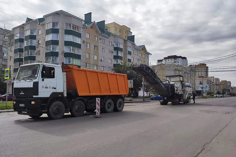 В&nbsp;Тамбове реконструируют участок автодороги на&nbsp;улице Чичерина