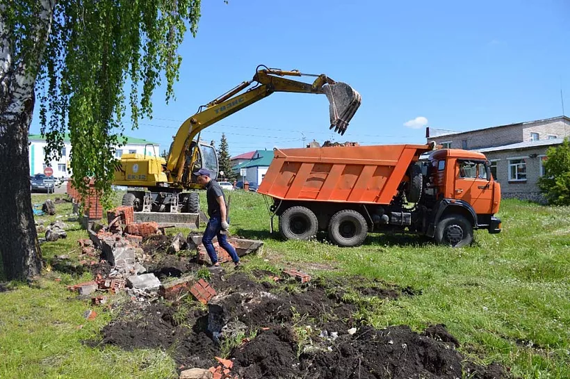 Благоустройство детской площадки началось в&nbsp;башкирском селе Караидель