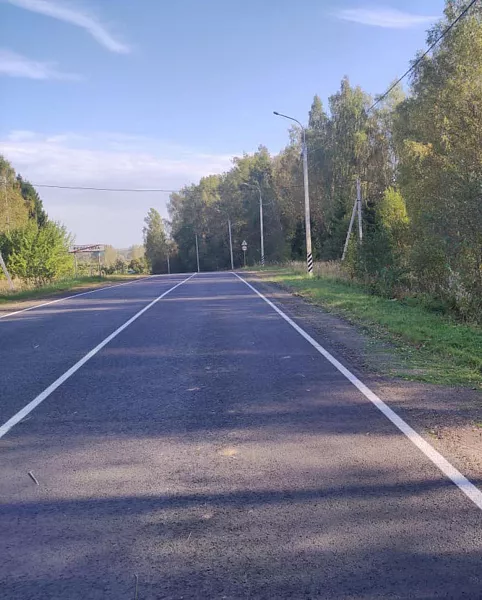 В&nbsp;Калужской области отремонтировали участок дороги Верея&nbsp;&mdash; Медынь
