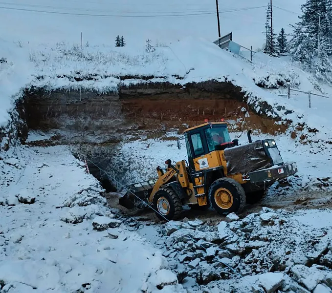 В&nbsp;якутском селе Сунтар началось строительство водозабора на&nbsp;реке Вилюй