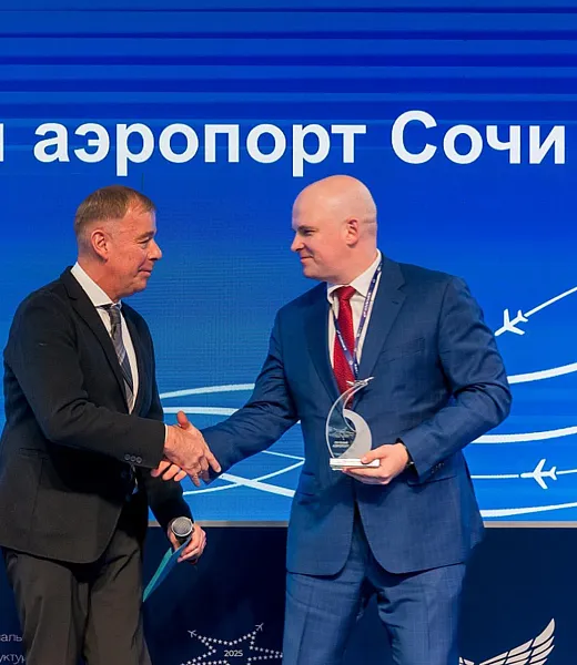 Аэропорт Сочи стал победителем премии &laquo;Воздушные ворота России&raquo;