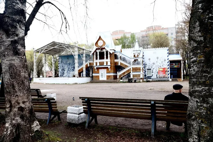 В&nbsp;Вологде начался ремонт парка Ветеранов труда