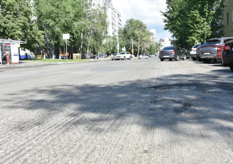 В&nbsp;Ульяновске стартовал ремонт дороги на&nbsp;улице Орлова
