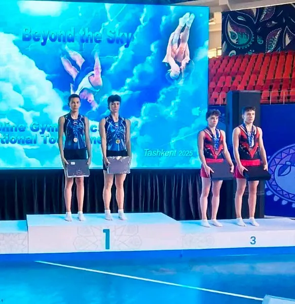 Юный спортсмен из&nbsp;Бугульмы Татарстана стал лучшим в&nbsp;прыжках на&nbsp;батуте