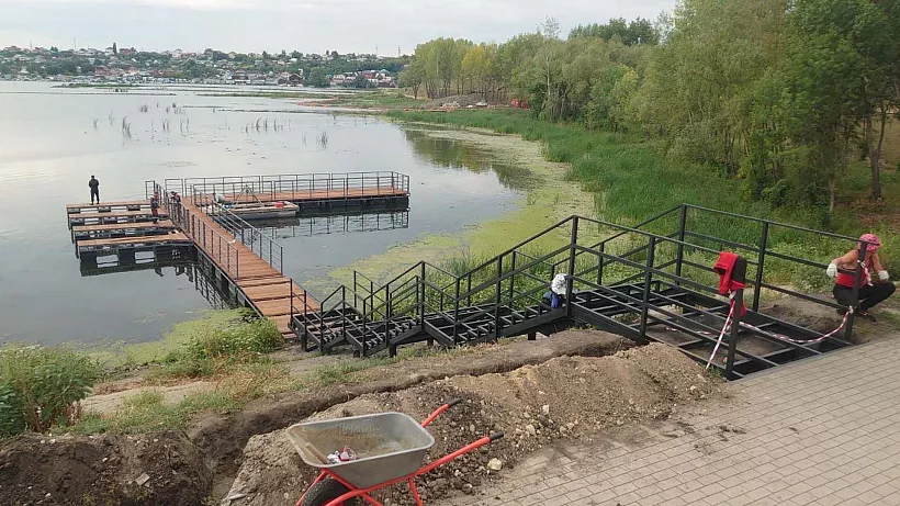 Плавучие острова установят на&nbsp;Монастырской набережной в&nbsp;Сызрани