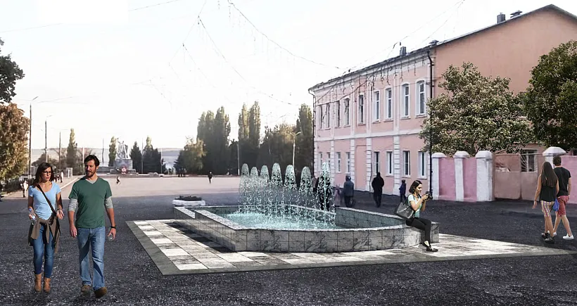 На&nbsp;мемориальном комплексе в&nbsp;городе Ливны Орловской области установят фонтан
