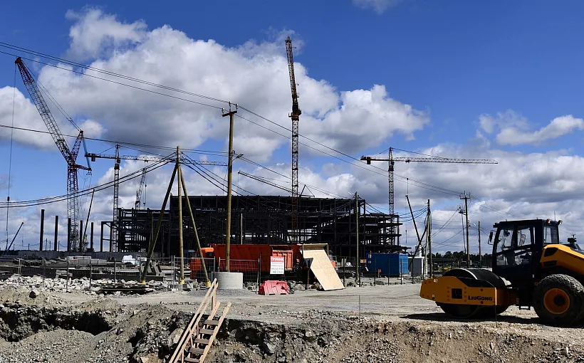 В&nbsp;Рыбинске Ярославской области начали строить ледовый корт