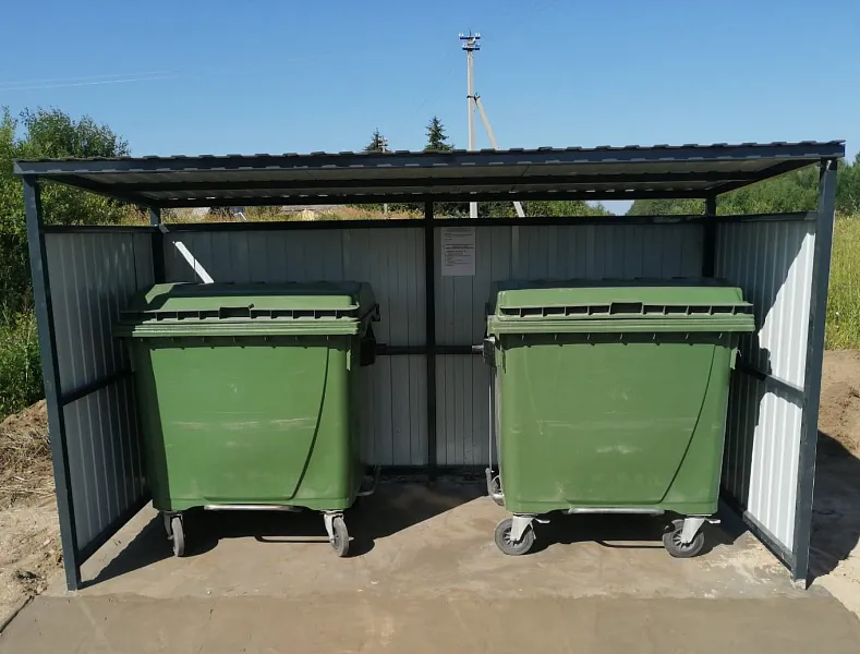 В&nbsp;Вологодской области обустроили около 1,1&nbsp;тысячи контейнерных площадок